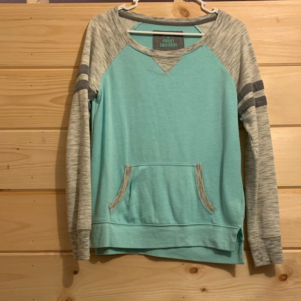 Teal & Grey SO “Perfect Sweatshirt”